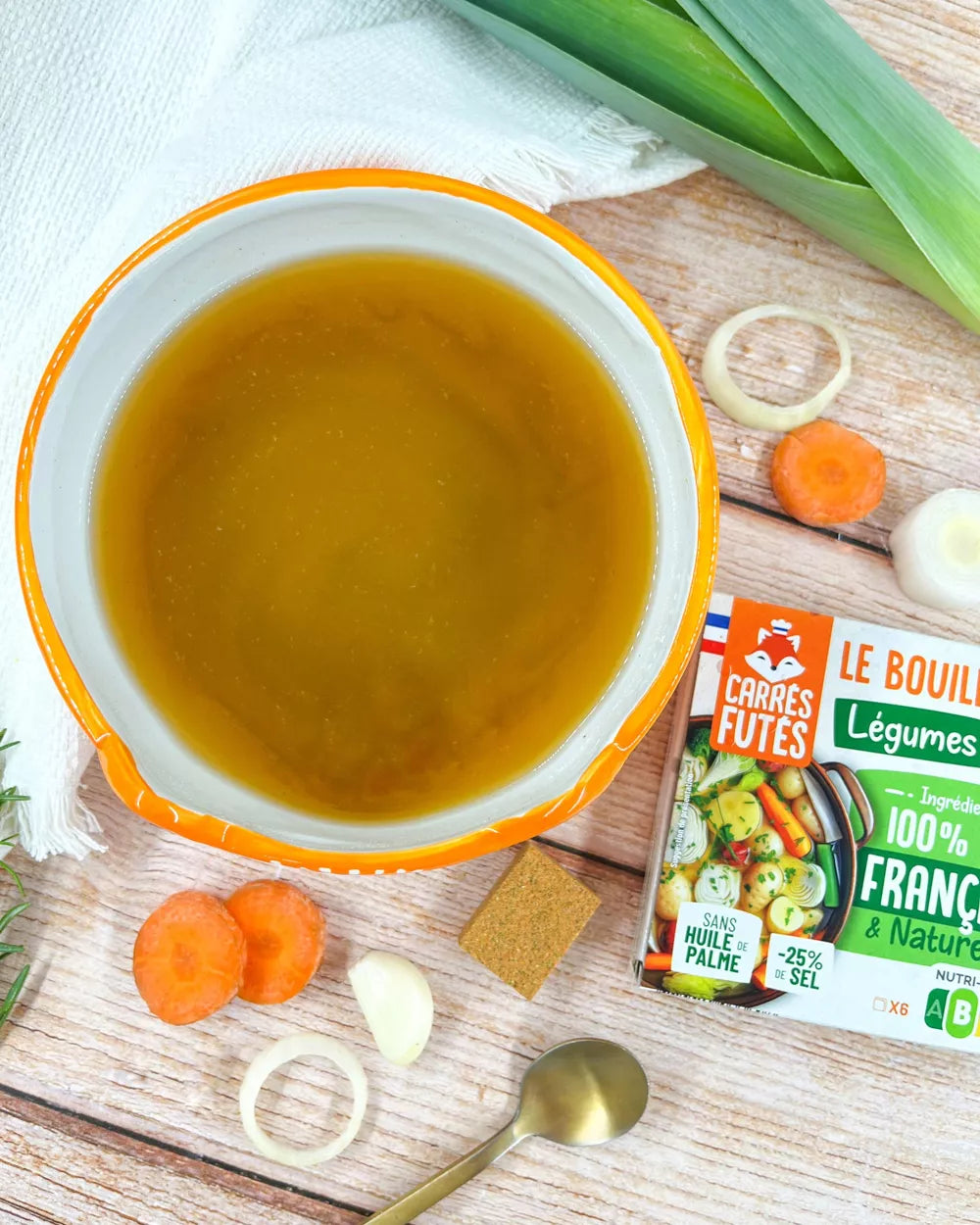 Bouillon Français Légumes - Carrés Futés