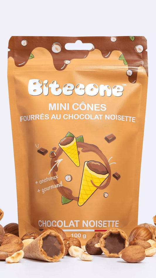 Bitecone chocolat noisette