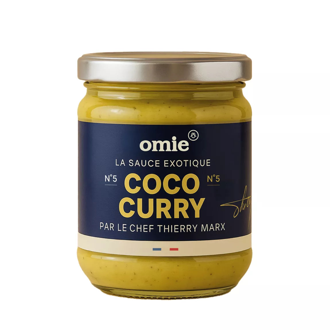 Sauce coco curry jaune de Madras bio - lait de coco équitable garanti sans déforestation - 190 g