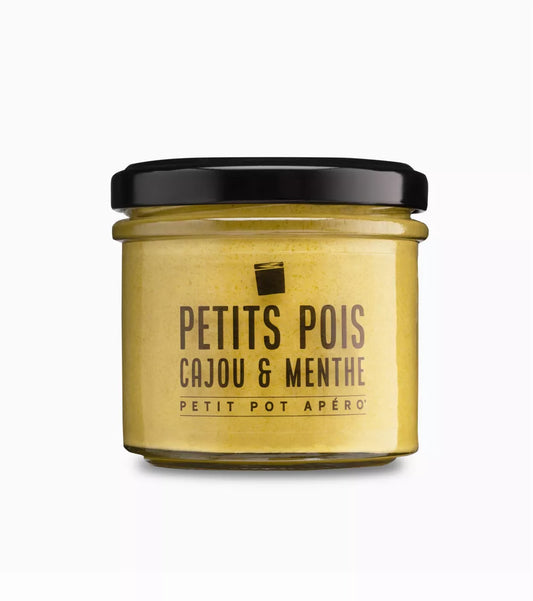 Tartinable - PETITS POIS, CAJOU & MENTHE - Petits pots apéro