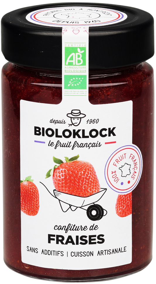 Confiture de fraises 230g