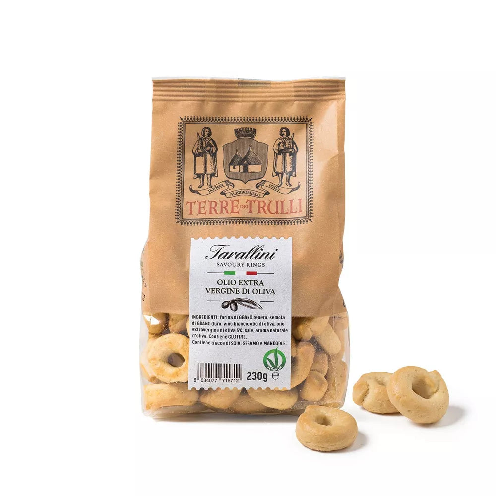Tarallini des Pouilles à l'huile d'olive extra vierge