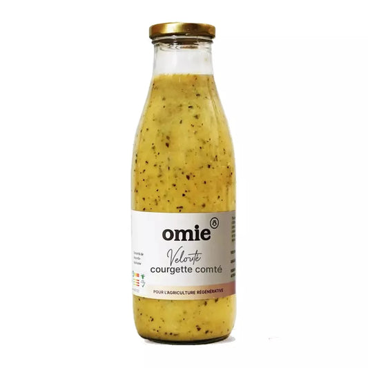 Velouté de courgette au comté bio - courgettes du Doubs - 75 cl
