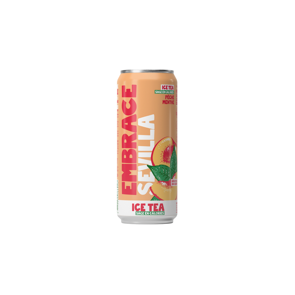Pêche Menthe Ice Tea embrace