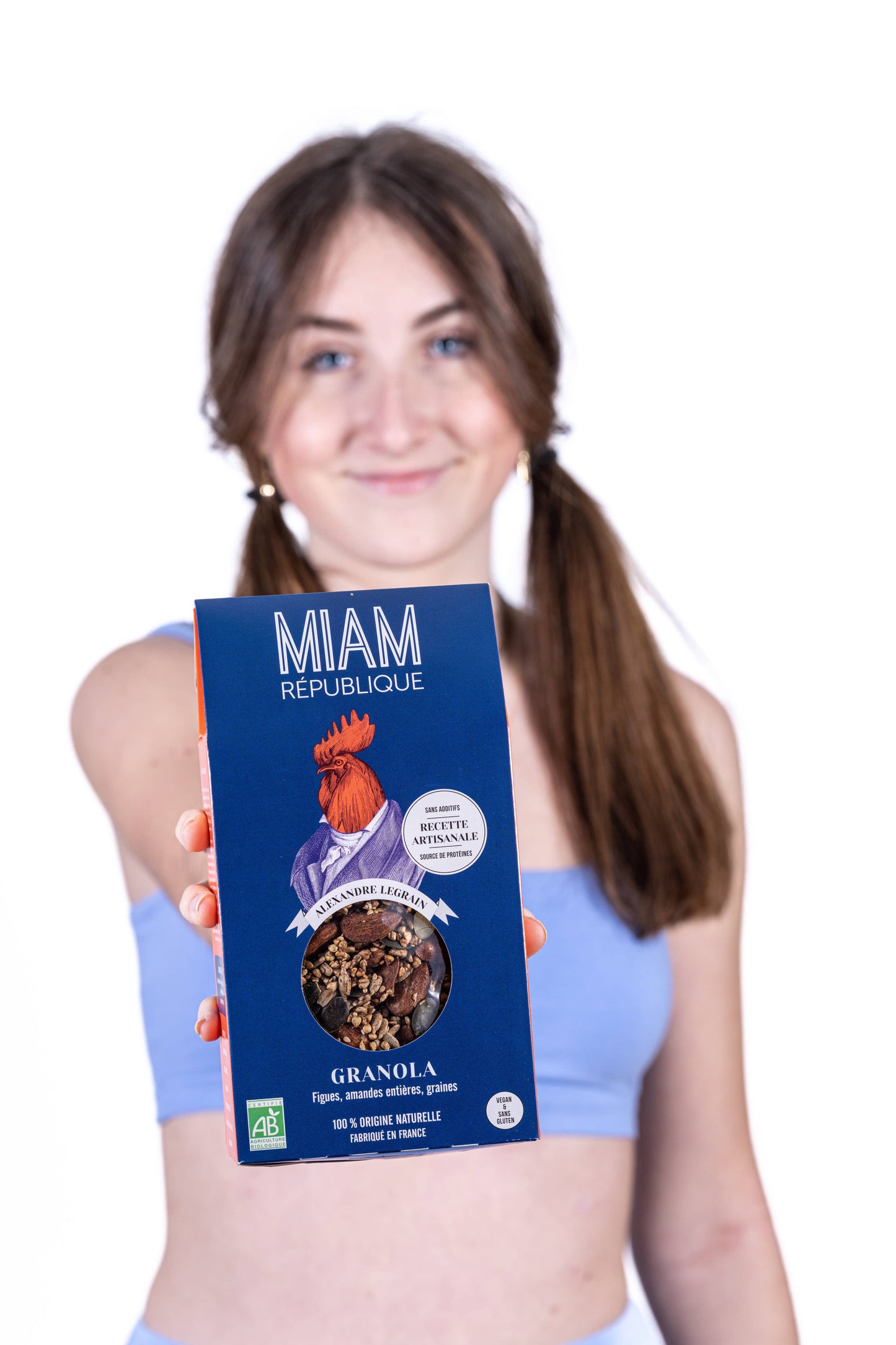 GRANOLA BIO FIGUES, AMANDES & GRAINES 350g - MUESLI CRUNCHY
