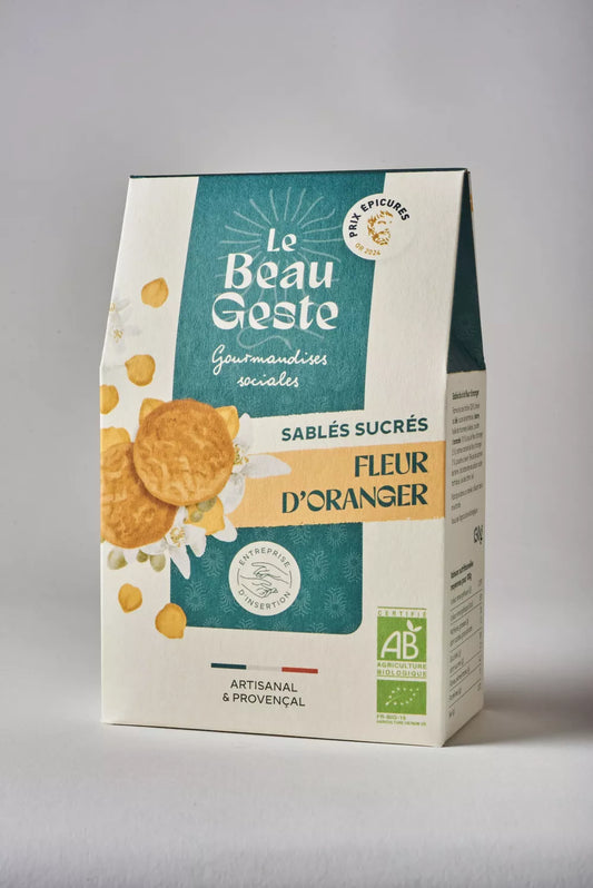 Sablés Fleur d'oranger