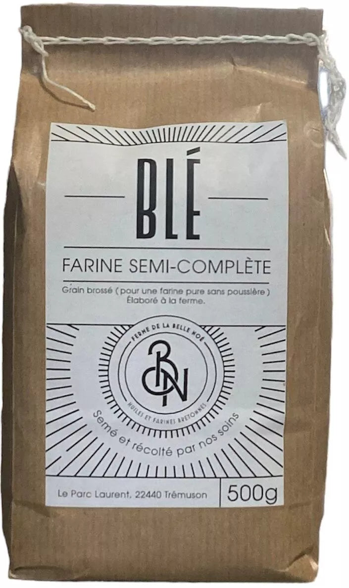 Farine de blé – T110 6 Semi complète 500g