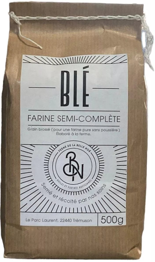 Farine de blé – T110 6 Semi complète 500g