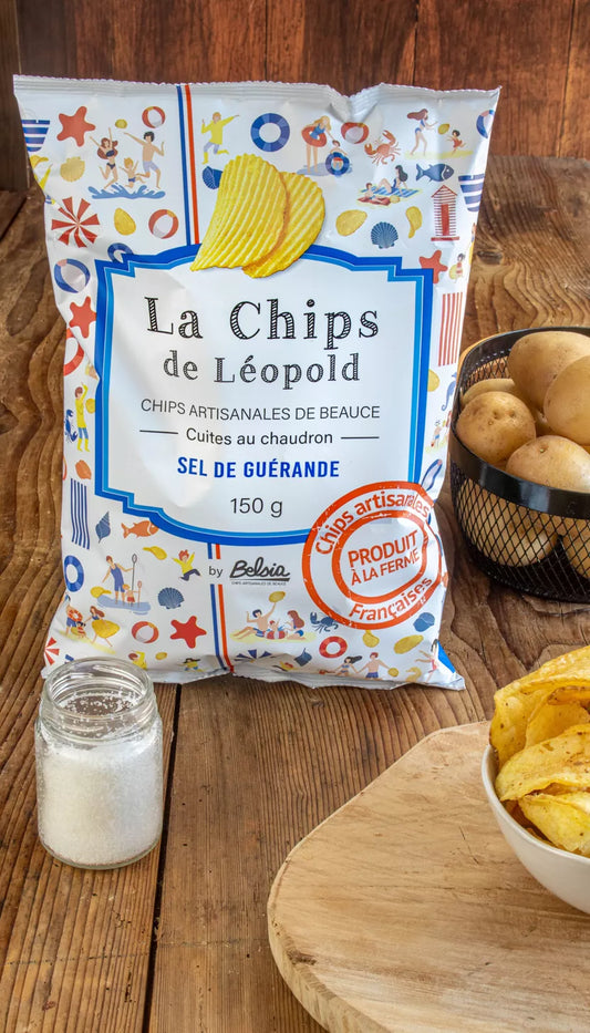 La Chips de Léopold - Sel de Guérande - Ondulée