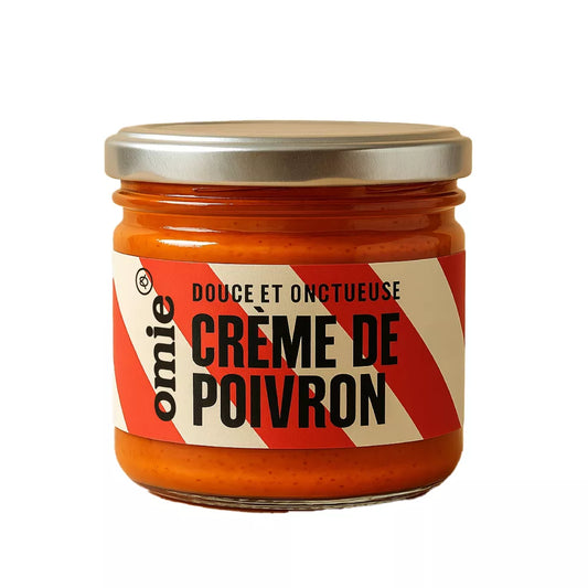 Crème de poivron bio - à l'huile d'olive vierge extra - 90 g