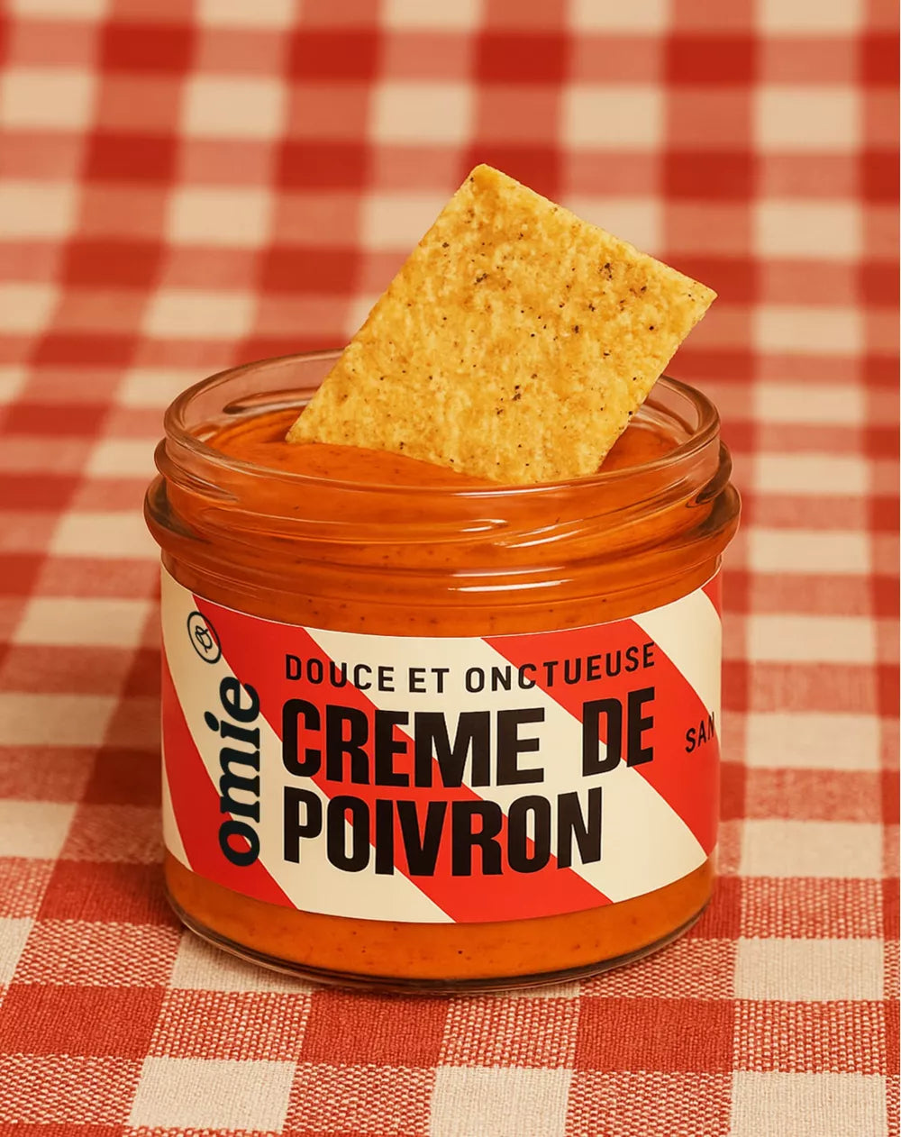 Crème de poivron bio - à l'huile d'olive vierge extra - 90 g