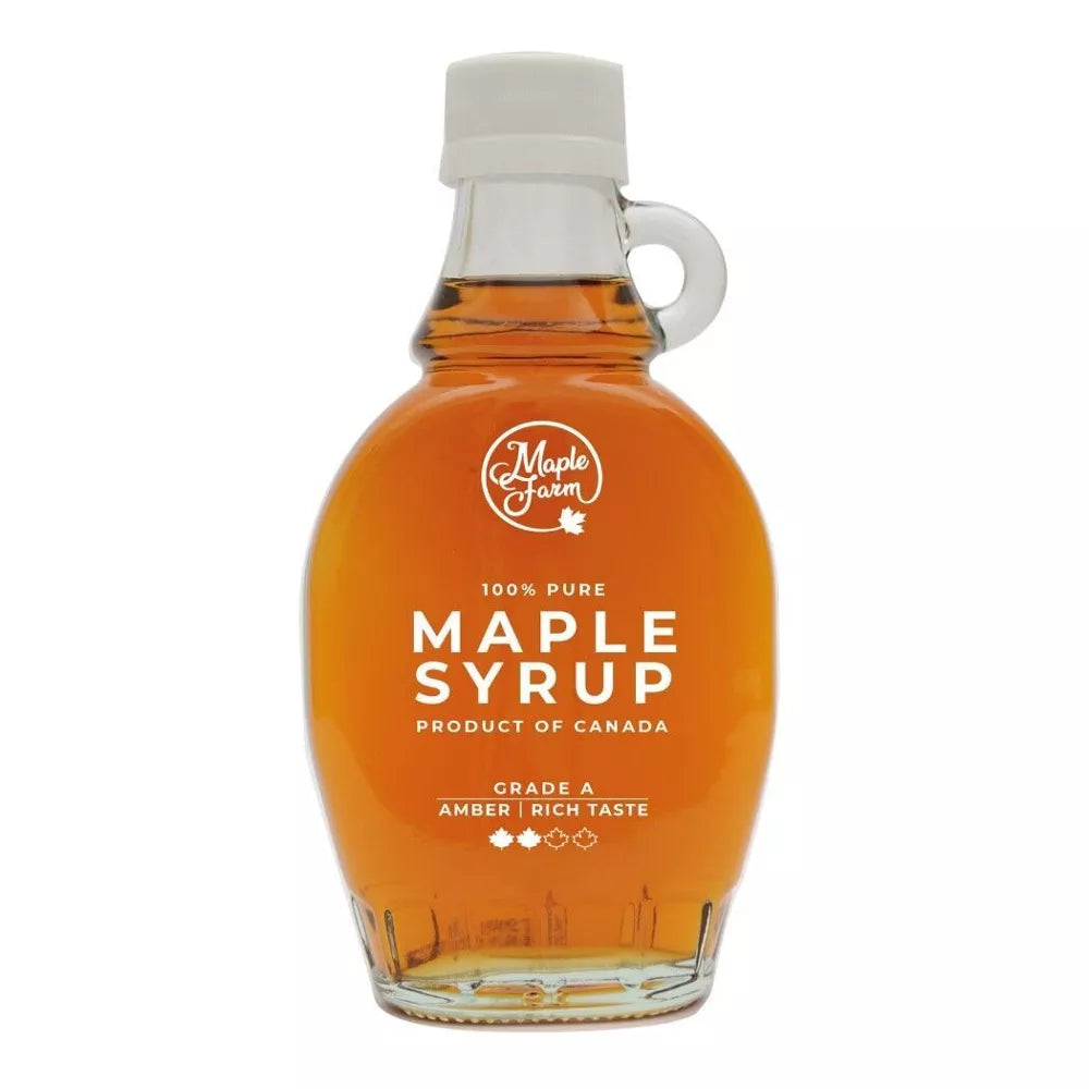 Sirop d'érable pur - Catégorie A - Ambré - 189ml (250g)