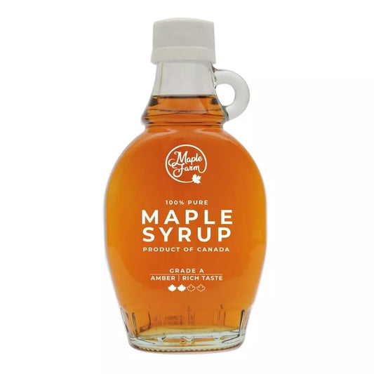 Sirop d'érable pur - Catégorie A - Ambré - 189ml (250g)