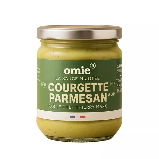 Sauce courgette parmesan AOP bio - courgettes françaises - 190 g