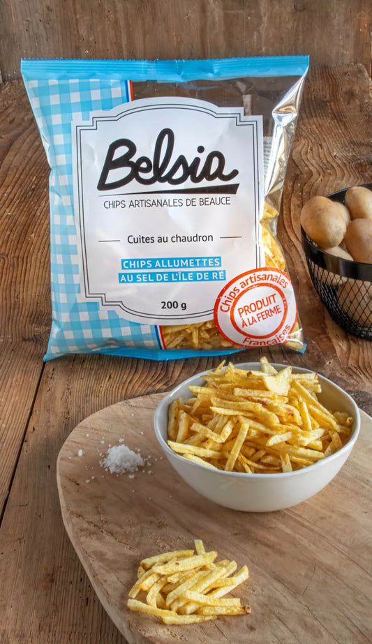 Chips rotisserie allumette sel de l'ile de Ré (200gr)