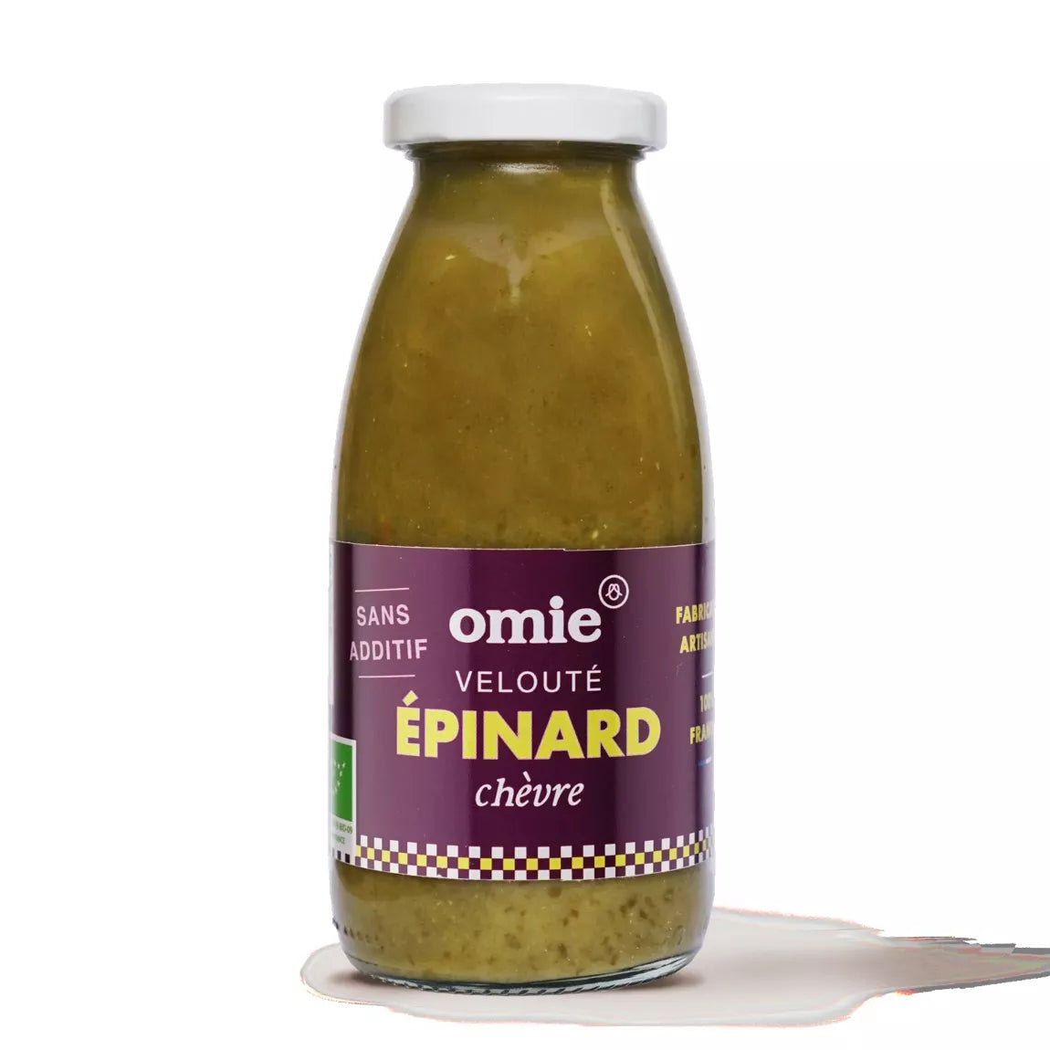 Velouté d'épinard chèvre - format individuel