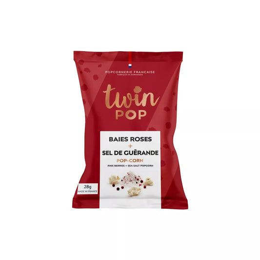 Popcorn Baies Roses + Sel de Guérande