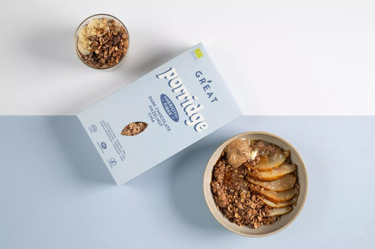 PORRIDGE 400g - Chocolat • Noisette • Chia