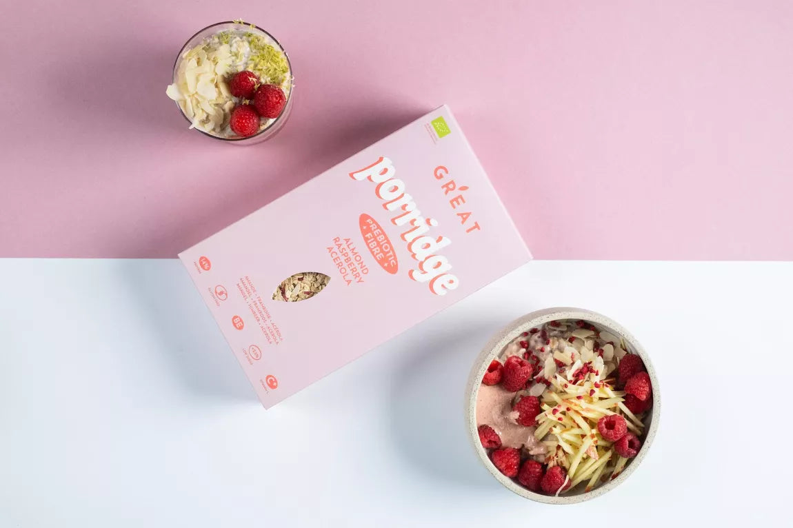 PORRIDGE 400g - Framboise • Amande • Acérola