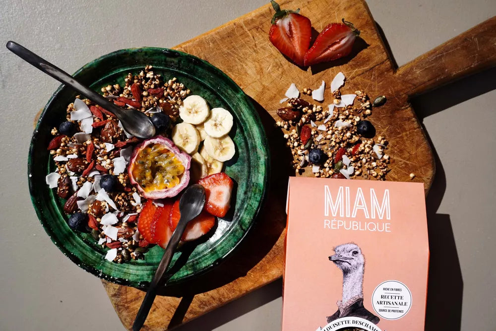 Granola artisanal Baies de Goji, Amandes & Sésame - 350g Muesli crunchy