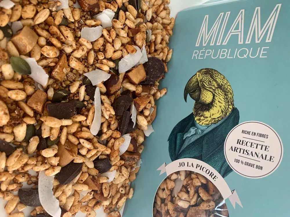 Granola Noix du Brésil, Chocolat noir & Noix de coco - 330g - muesli crunchy