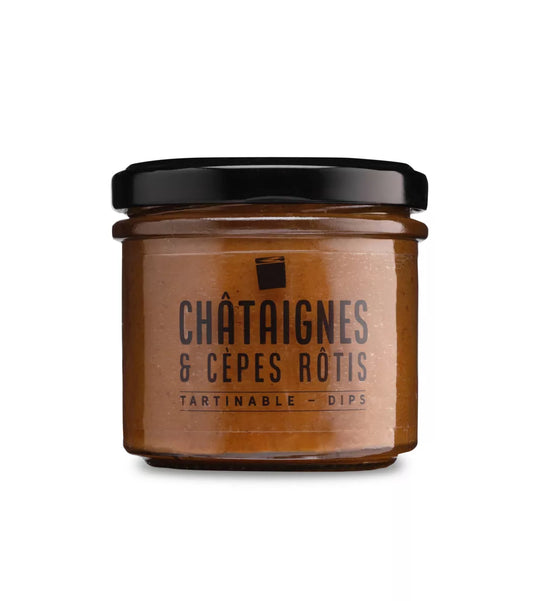 Tartinable - CHÂTAIGNES & CÈPES RÔTIS - Petits pots apéro'