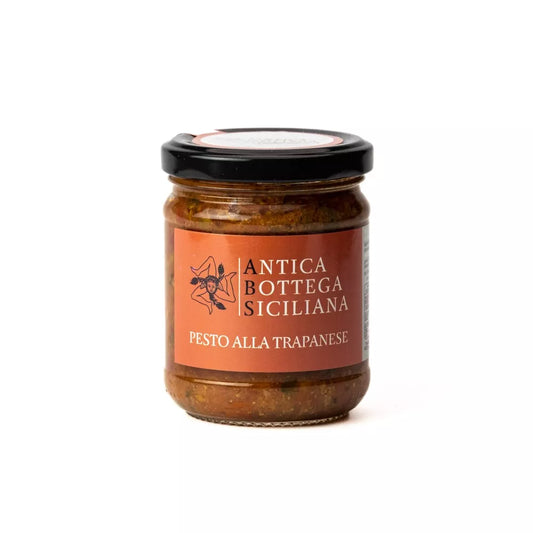 Pesto Trapanais aux Tomates, Amandes et Ail -180g