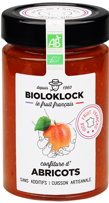 Confiture d'abricots 230g