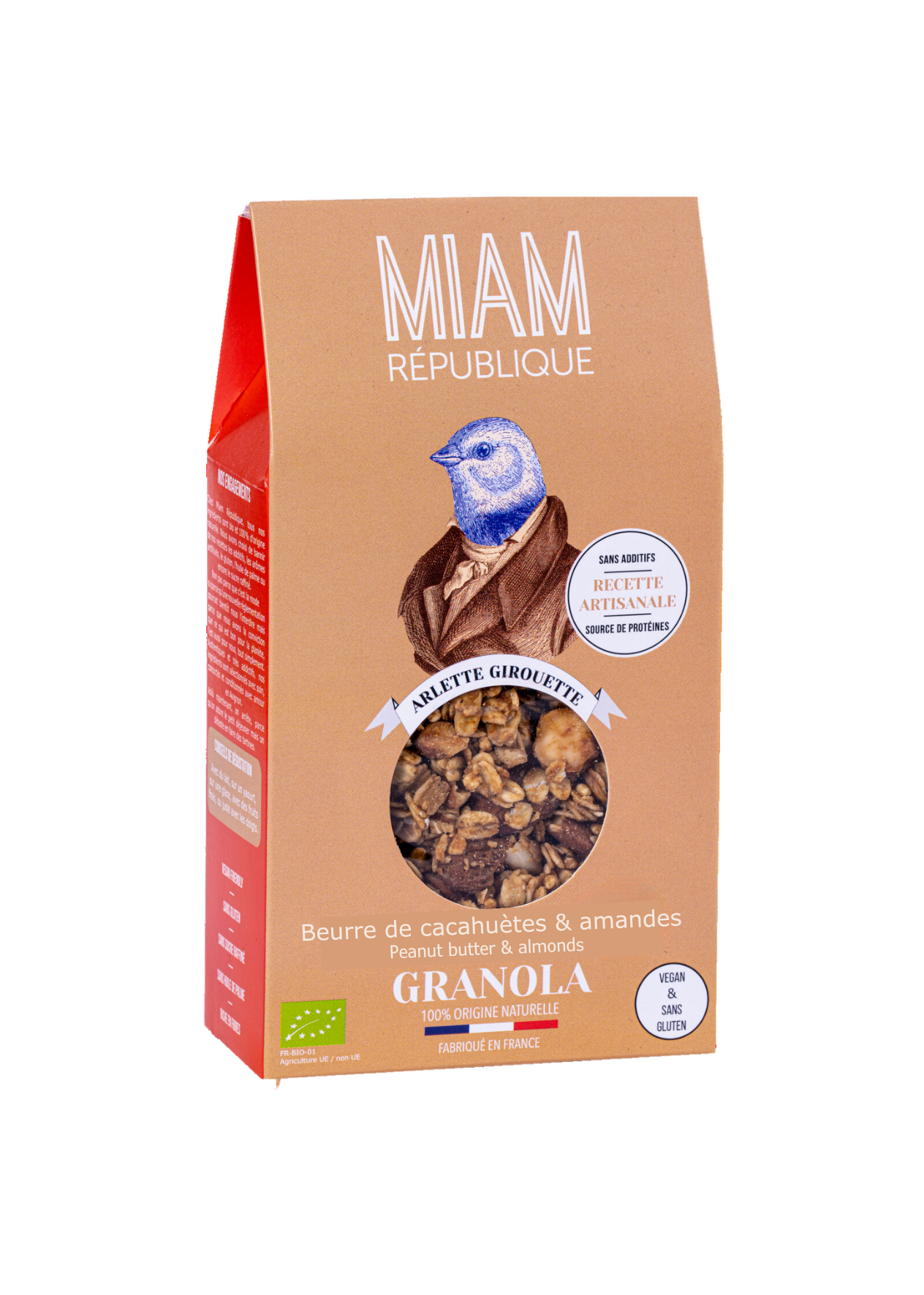 Granola Beurre de Cacahuète & Amandes - 350G -