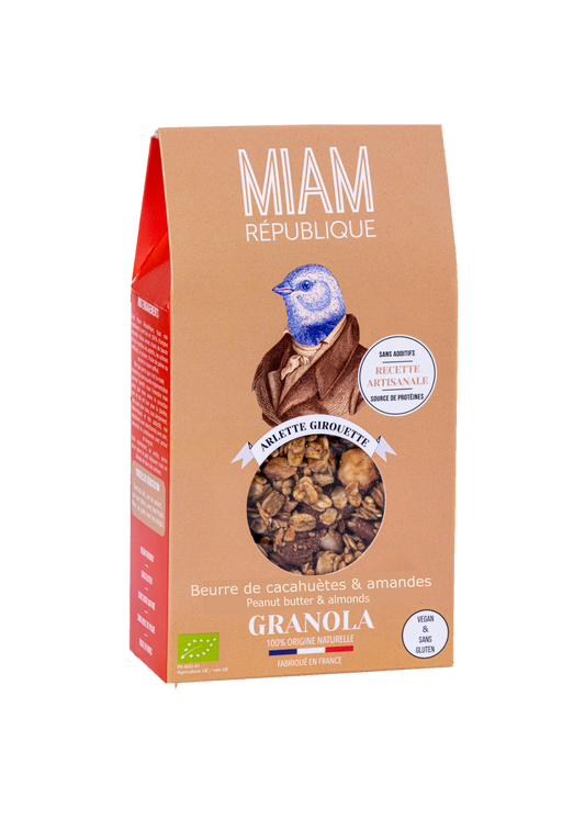 Granola Beurre de Cacahuète & Amandes - 350G -