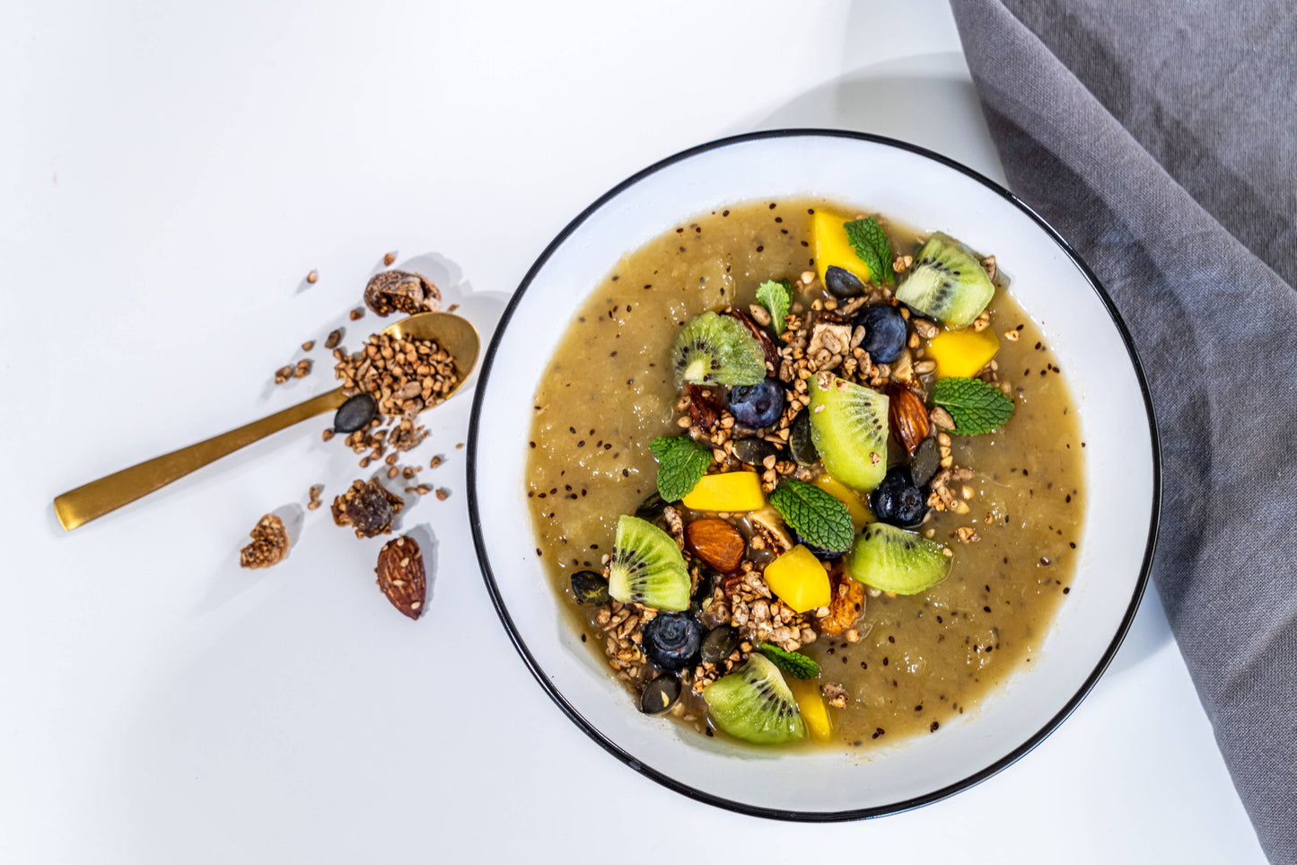 GRANOLA BIO FIGUES, AMANDES & GRAINES 350g - MUESLI CRUNCHY