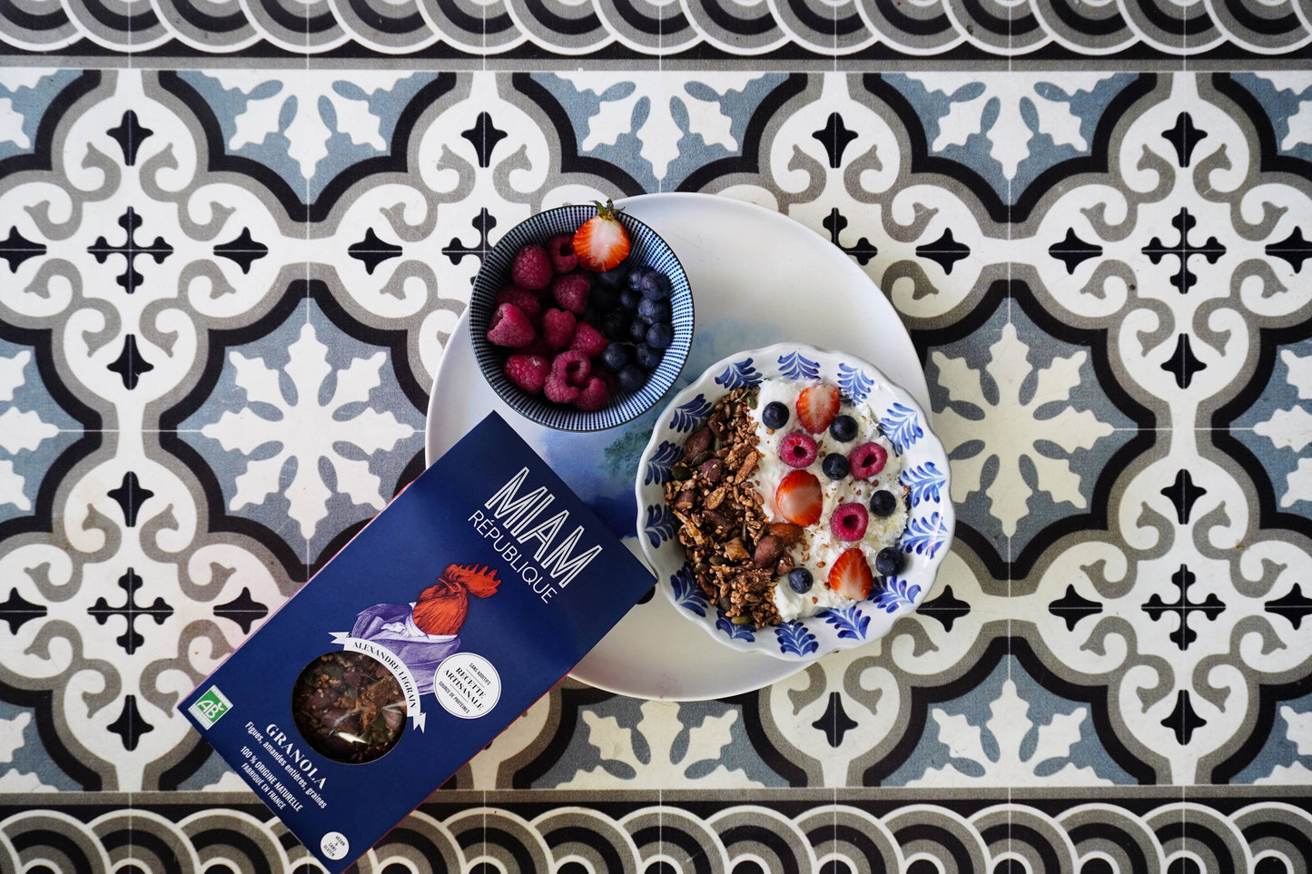 GRANOLA BIO FIGUES, AMANDES & GRAINES 350g - MUESLI CRUNCHY
